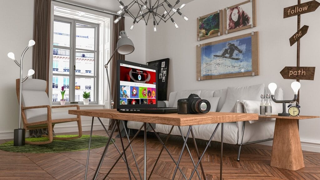 Decoração com Quadros Pequenos e Grandes 2025
