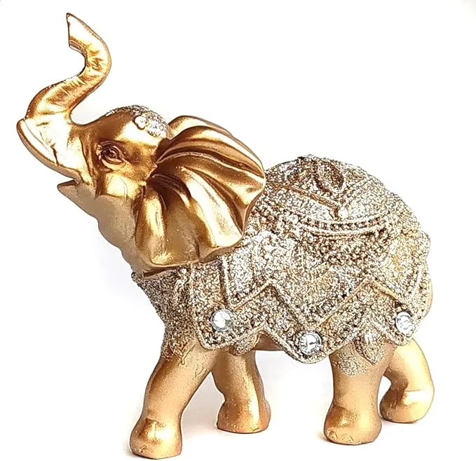 Elefante Decorativo Indiano Sabedoria Sorte